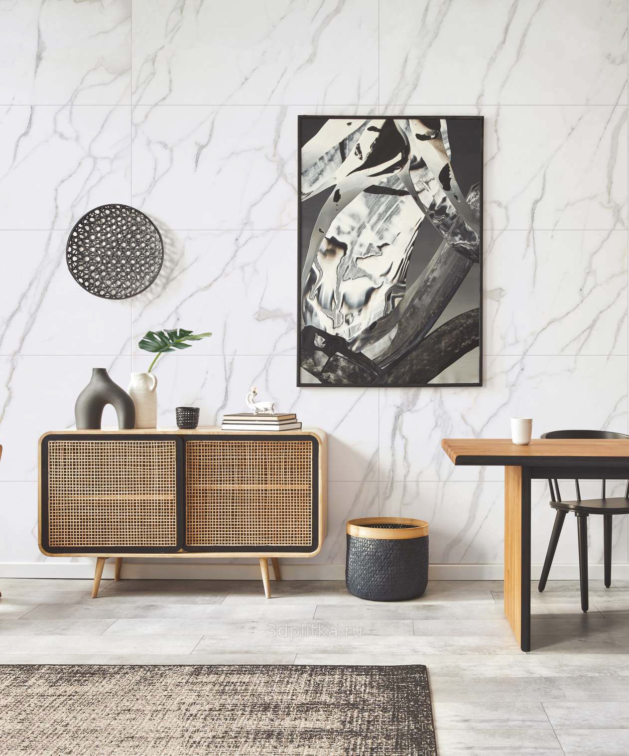 Idalgo home Pallisandro Паллисандро SR Оро 120*60 см в интерьере